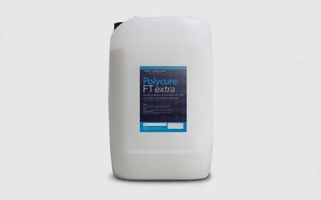 Fibre Technologies Polycure FT Extra: Water Reduction