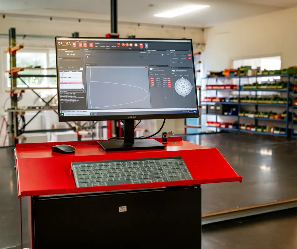 Croma Tomi: Multiradius software