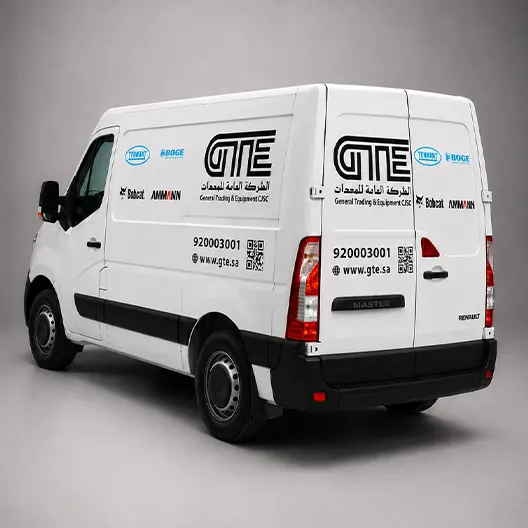 GTE after-sales service van