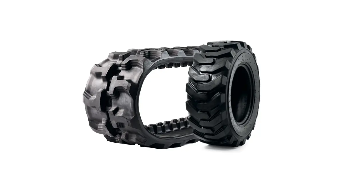 Genuine tires and rubber tracks