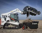 Bobcat Sand Cleaner: Easy Debris Discharge